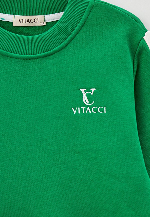Костюм спортивный для девочки Vitacci цвет зеленый  Фото 3