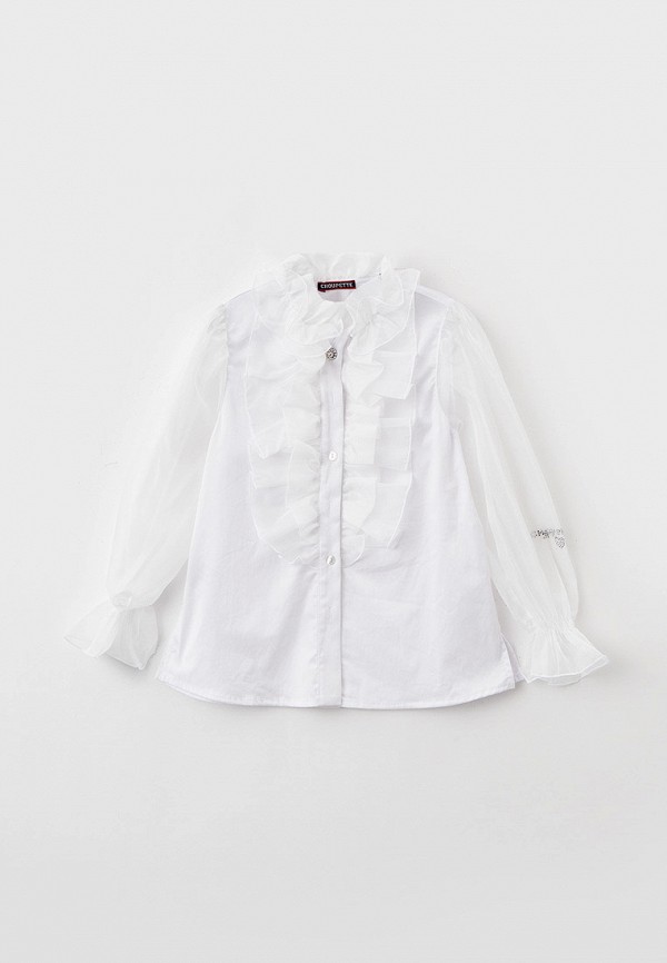 Блуза Choupette цвет белый 