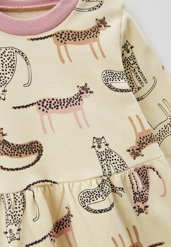 Платье КотМарКот бежевый, размер 80, фото 3