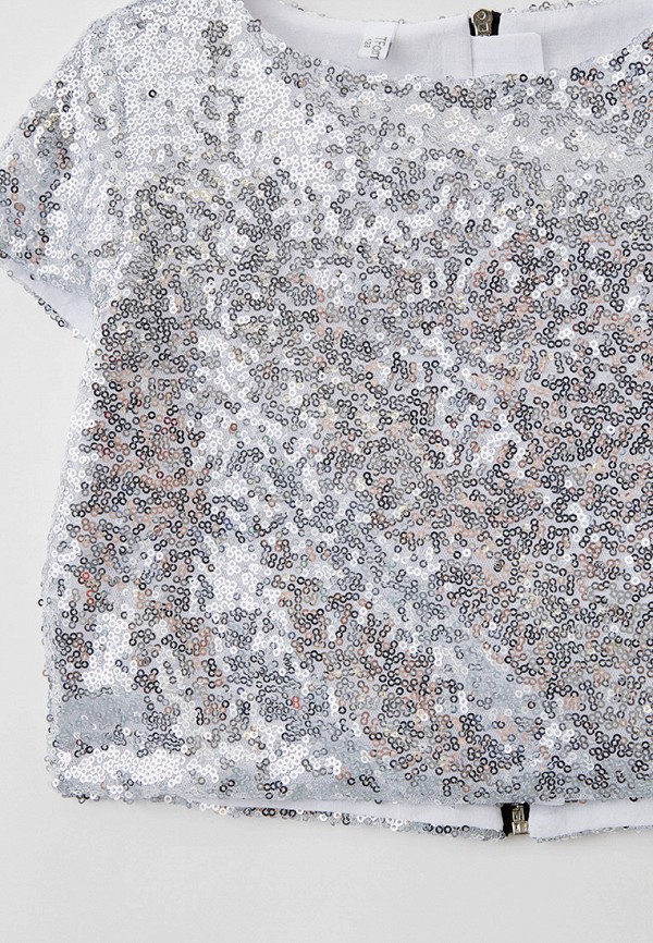 Блуза Tforma серебряный, размер 146, фото 3