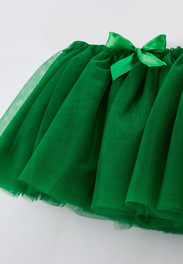 Юбка для девочки Smena цвет зеленый  Фото 3