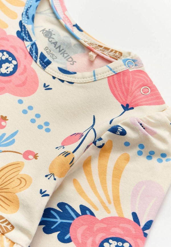 Платье Kogankids бежевый, размер 104, фото 3