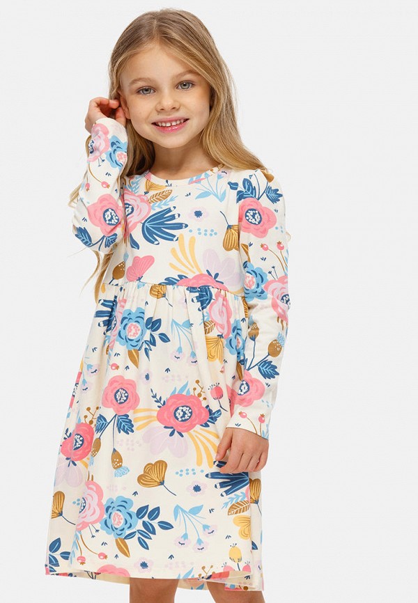 Платье Kogankids бежевый, размер 104, фото 5