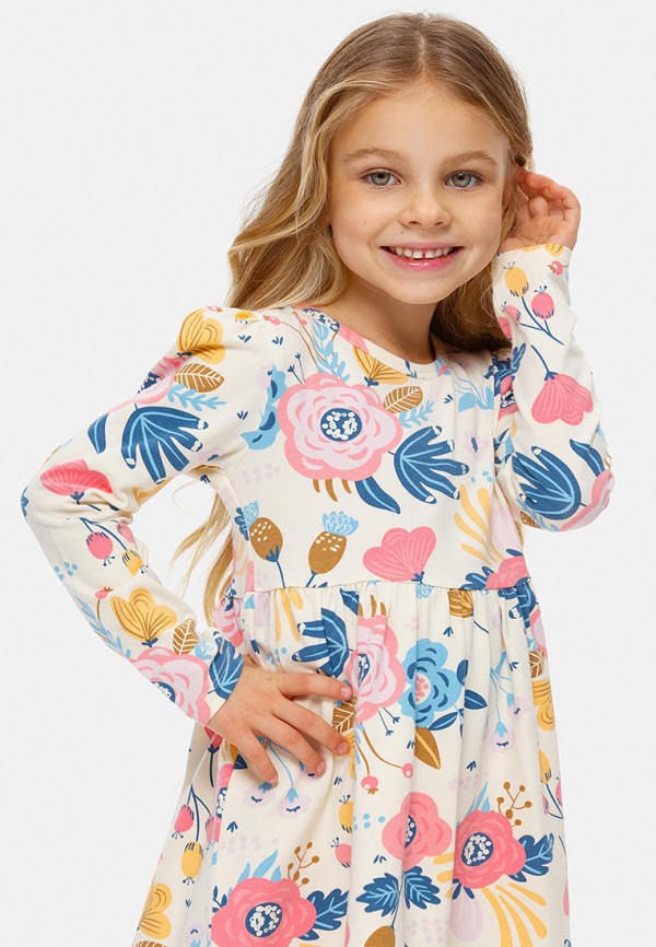 Платье Kogankids бежевый, размер 104, фото 7