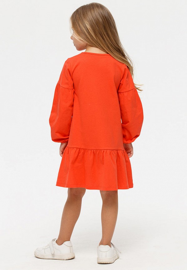 Платье Kogankids оранжевый, размер 110, фото 5