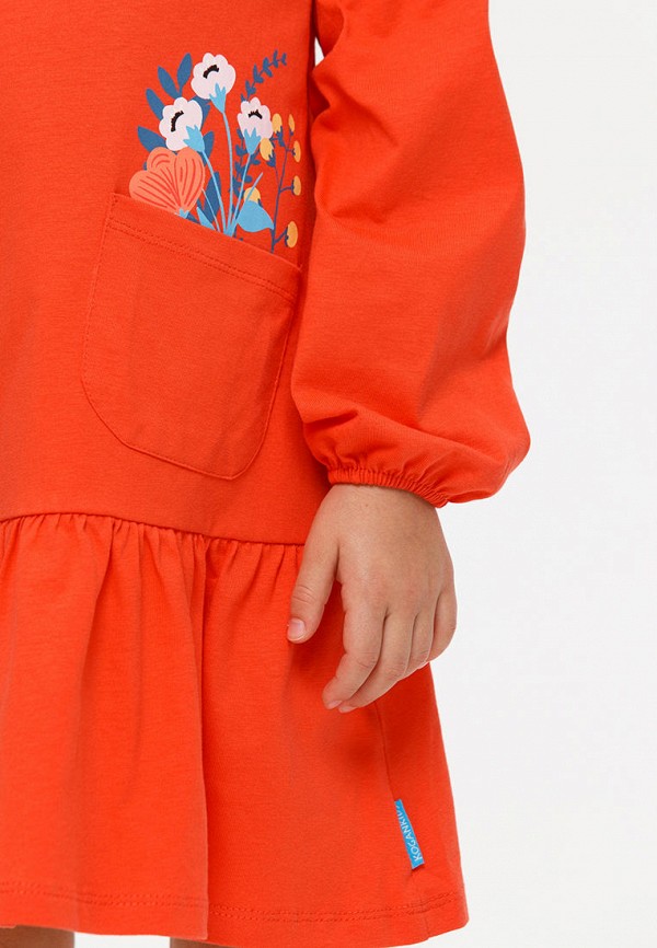 Платье Kogankids оранжевый, размер 110, фото 6