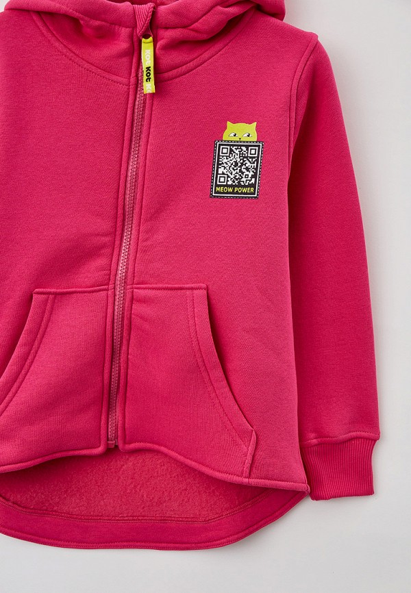Толстовка КотМарКот фуксия, размер 92, фото 3