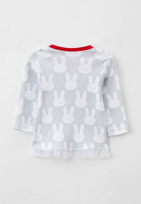 Лонгслив КотМарКот серый, размер 80, фото 2