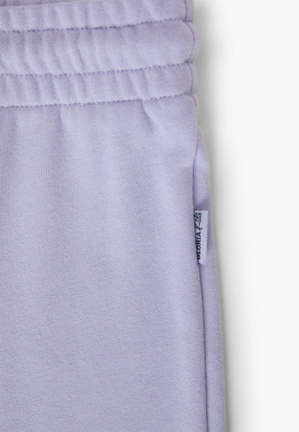 Брюки спортивные для девочки Gloria Jeans цвет фиолетовый  Фото 3