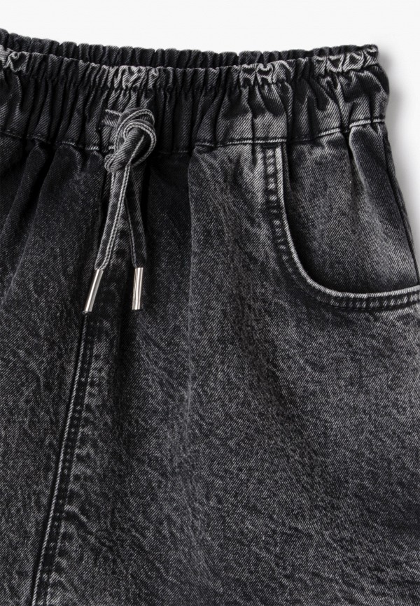 Юбка для девочки джинсовая Gloria Jeans цвет серый  Фото 3