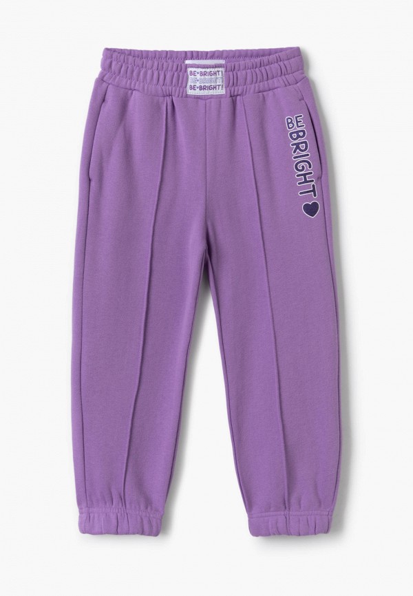 Брюки спортивные для девочки Gloria Jeans цвет фиолетовый 