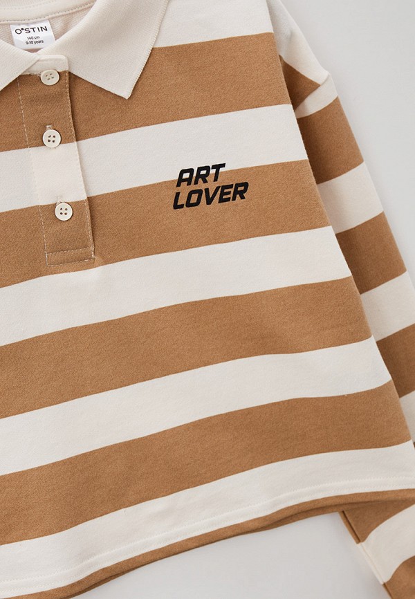 Поло O'stin бежевый, размер 170, фото 3