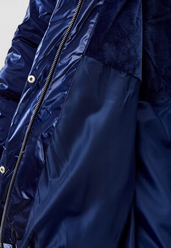 Куртка для девочки утепленная Coccodrillo цвет синий  Фото 3