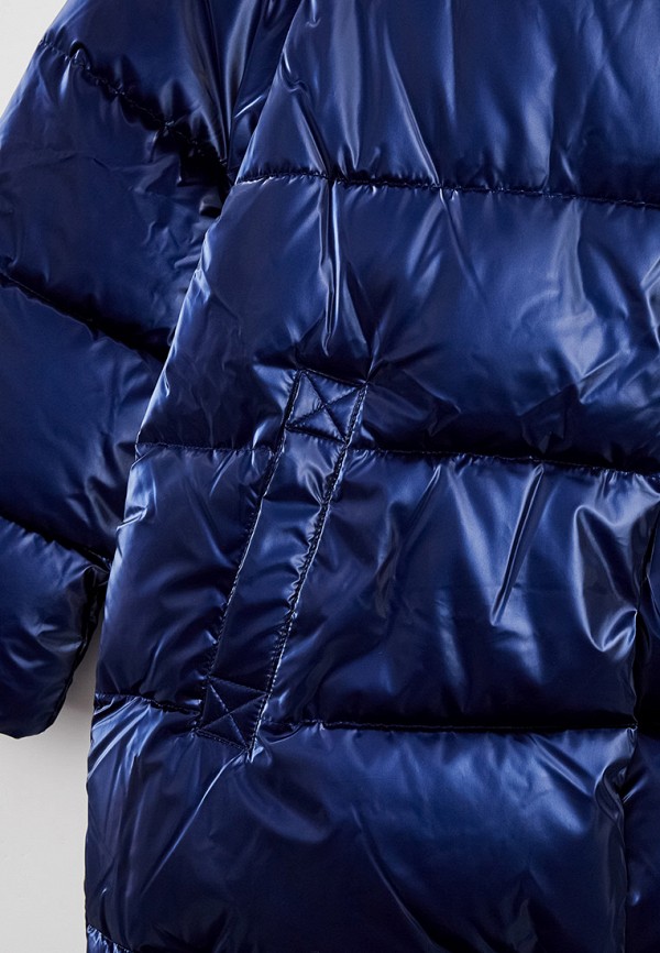 Куртка для девочки утепленная Coccodrillo цвет синий  Фото 4
