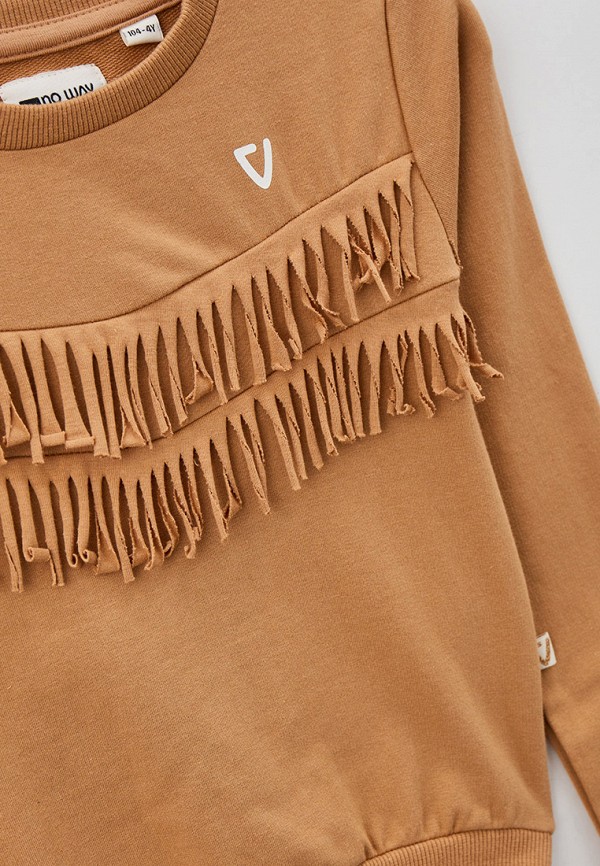 Свитшот Juno бежевый, размер 110, фото 3