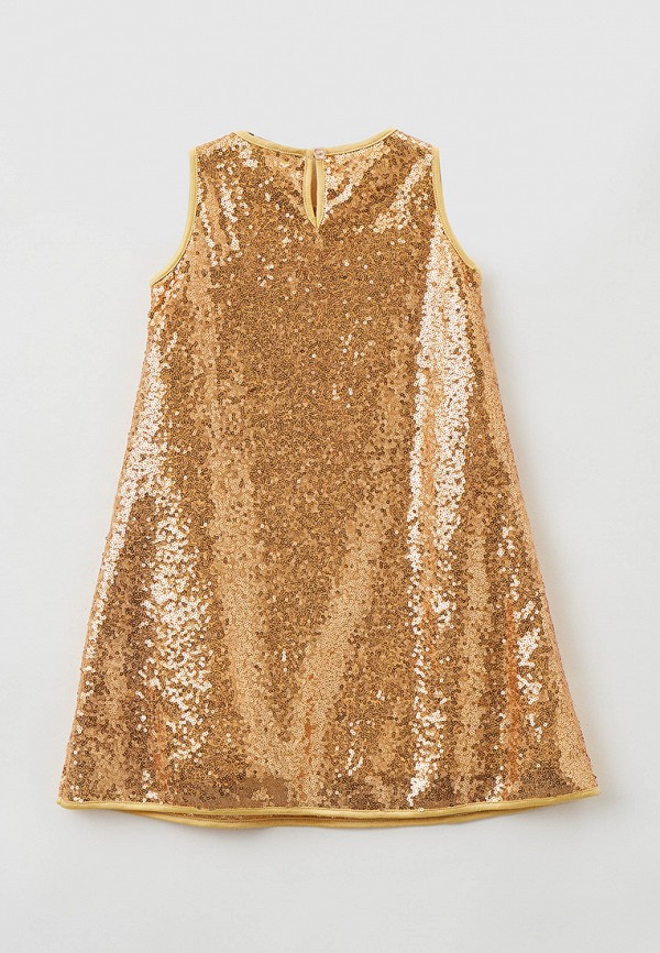 Платья для девочки Mark Formelle цвет золотой  Фото 2