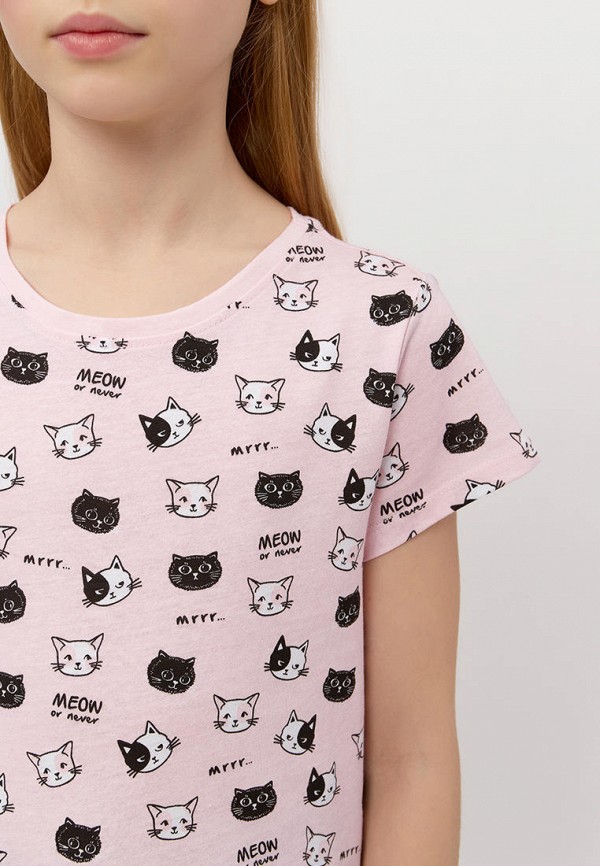 Футболка Modis розовый, размер 140, фото 5