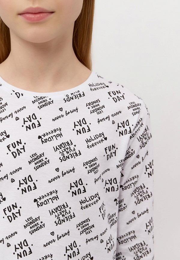 Лонгслив Modis белый, размер 140, фото 7