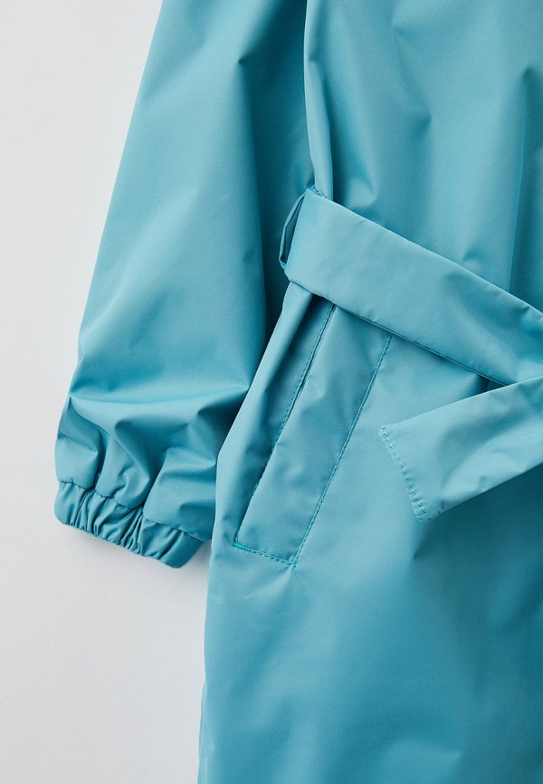 Плащ Nikastyle бирюзовый, размер 140, фото 3