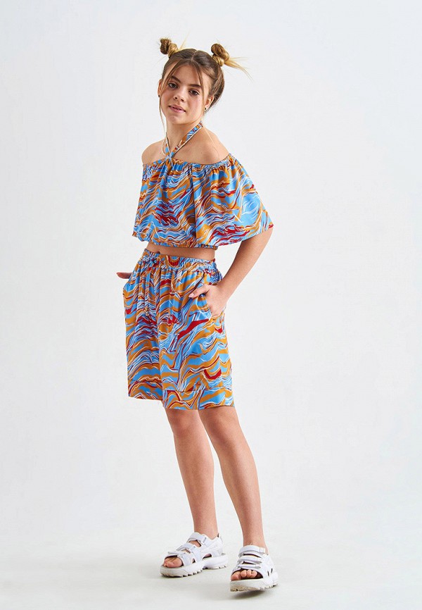 Блуза Smena разноцветный, размер 134, фото 4