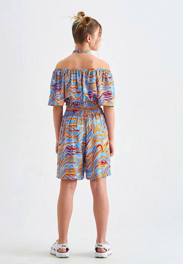 Блуза Smena разноцветный, размер 134, фото 5