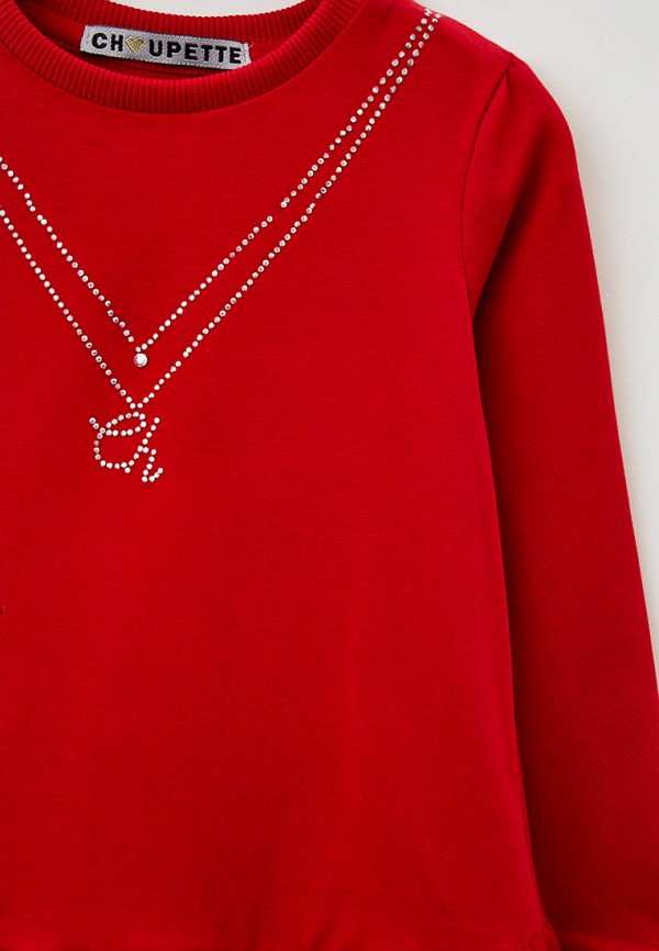 Платье Choupette красный, размер 86, фото 3