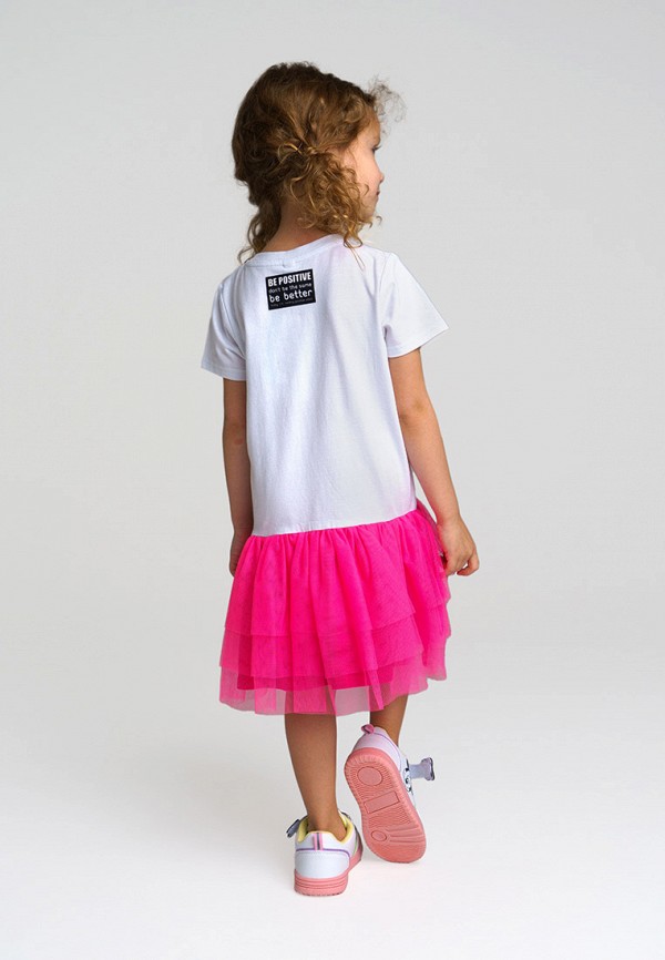 Платье PlayToday белый, размер 122, фото 6