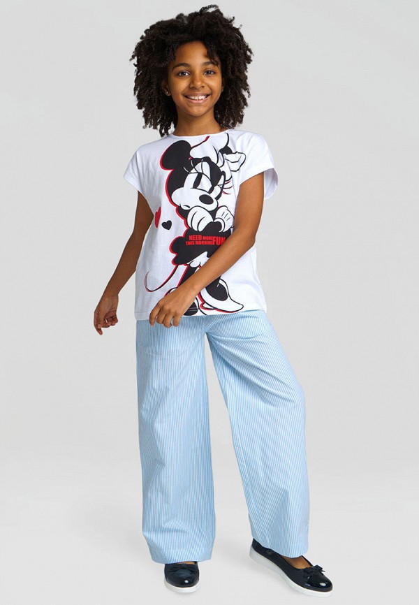 Брюки PlayToday голубой, размер 164, фото 4