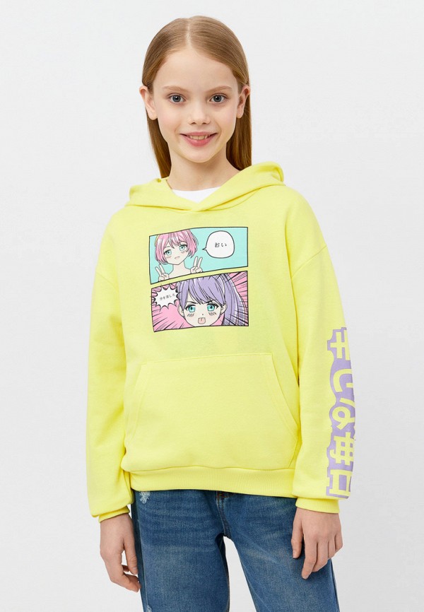 Худи Modis желтый, размер 152, фото 4