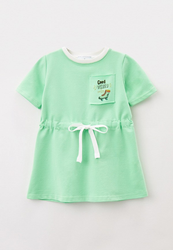 Платье Ete Children зеленый, размер 98, фото 1