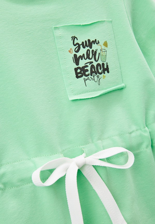 Платье Ete Children зеленый, размер 110, фото 3