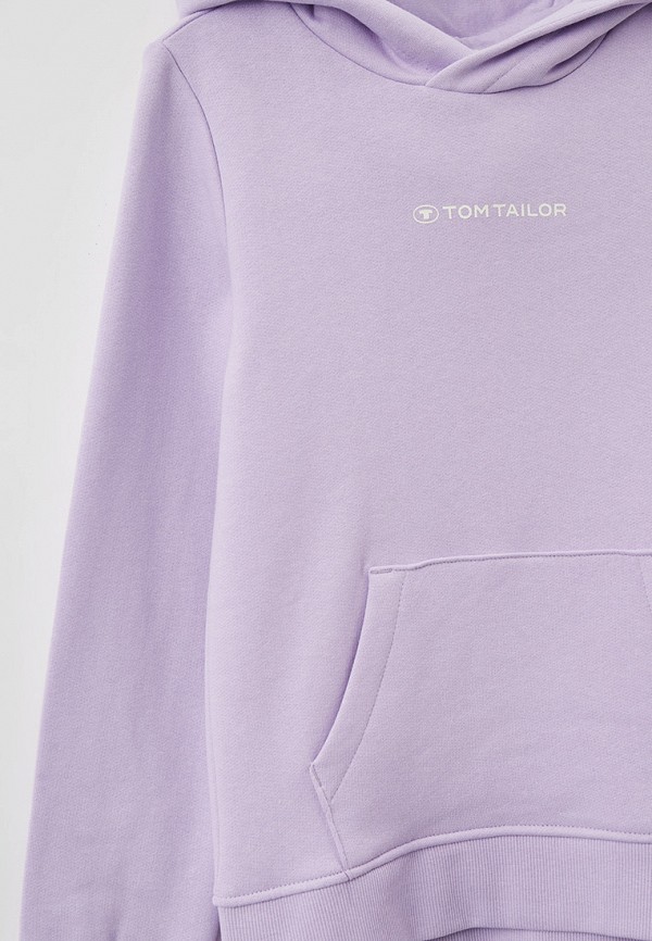 Худи Tom Tailor фиолетовый, размер 152, фото 3
