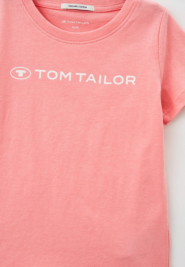 Футболка Tom Tailor розовый, размер 12, фото 3