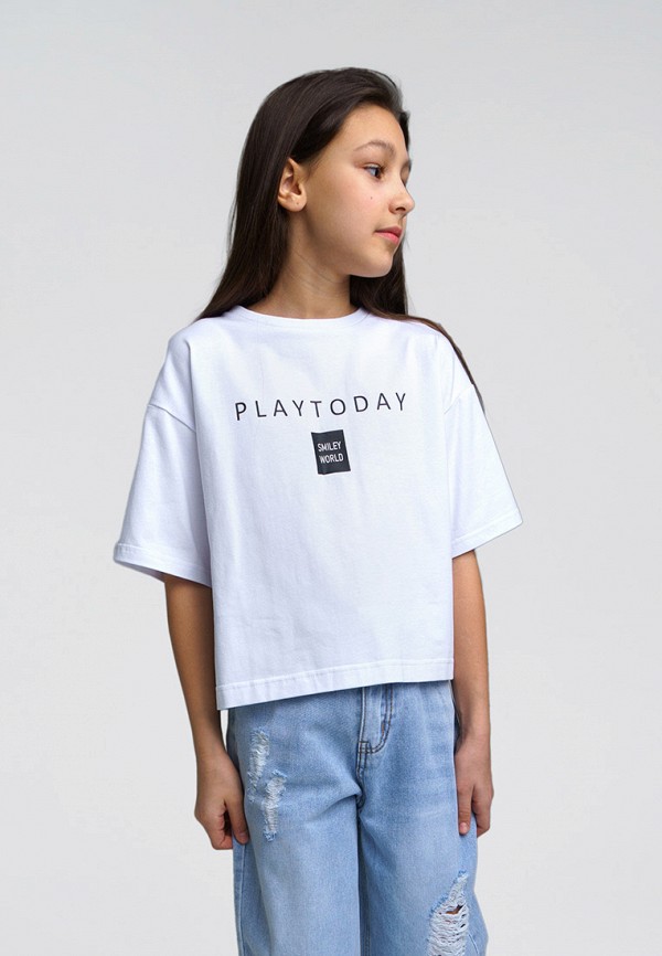 Футболка PlayToday белый, размер 146, фото 4