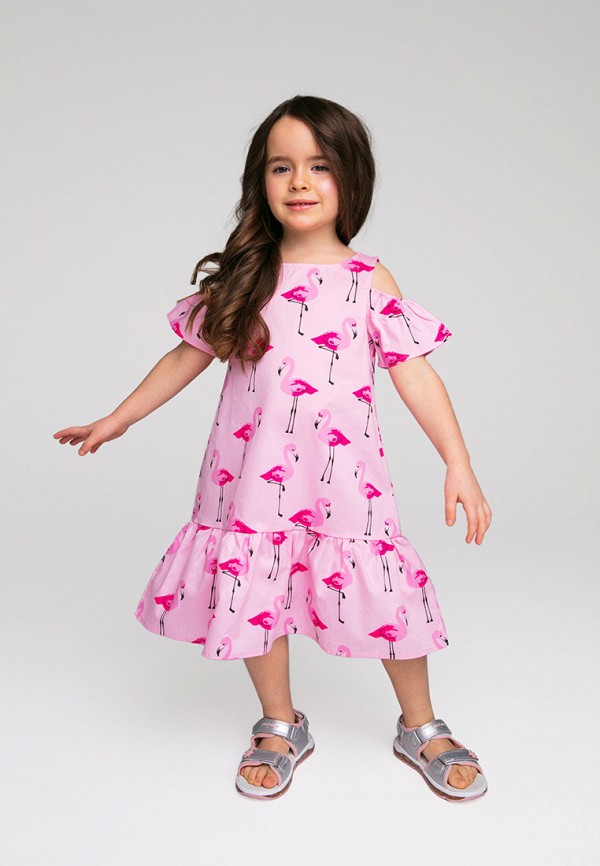 Платье PlayToday розовый, размер 110, фото 4