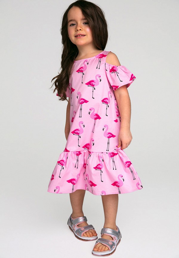 Платье PlayToday розовый, размер 110, фото 5