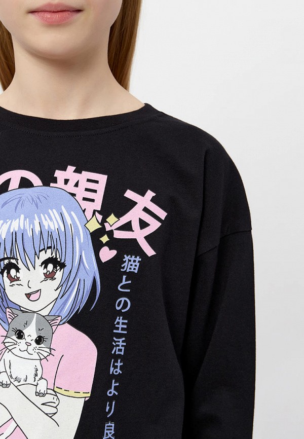 Лонгслив Modis черный, размер 158, фото 5