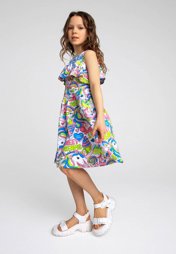 Платье PlayToday разноцветный, размер 152, фото 5