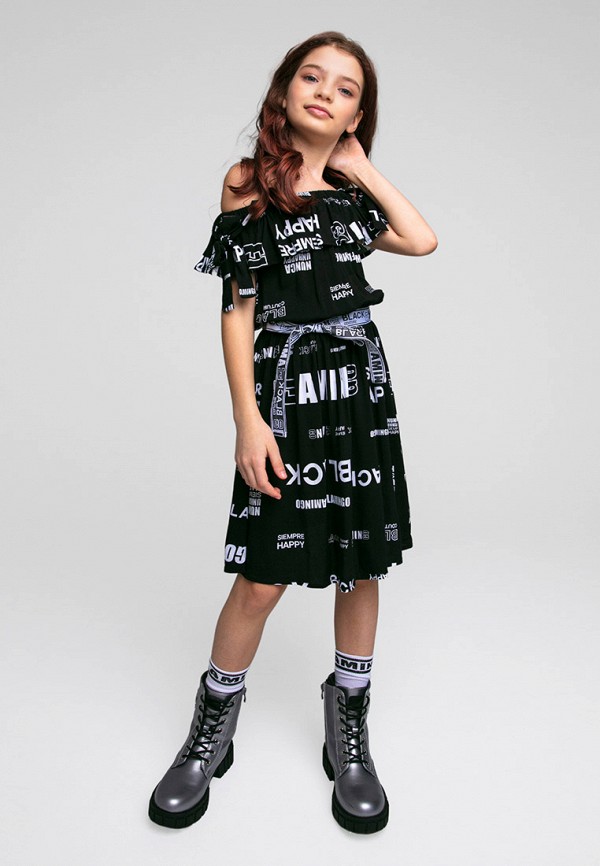 Сарафан PlayToday черный, размер 152, фото 5