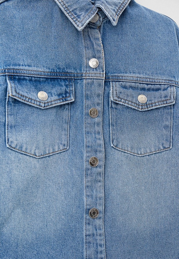 Рубашка для девочки джинсовая O'stin  Фото 3