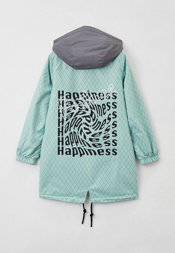 Парка Oldos бирюзовый, размер 134, фото 2