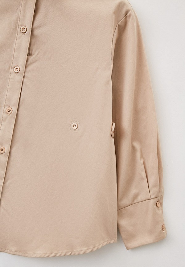 Блуза Smena бежевый, размер 128, фото 3