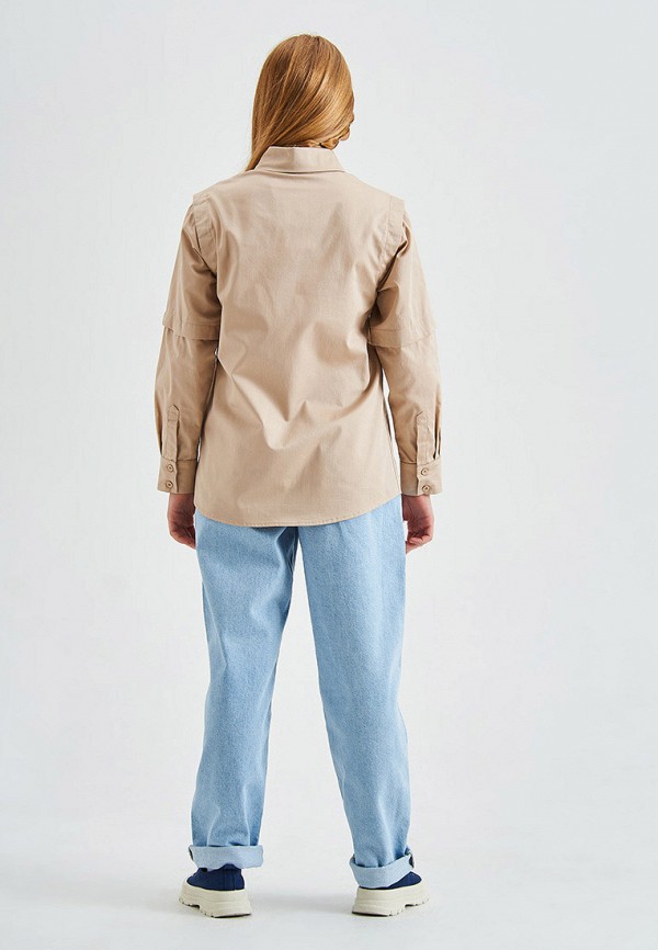 Блуза Smena бежевый, размер 158, фото 5