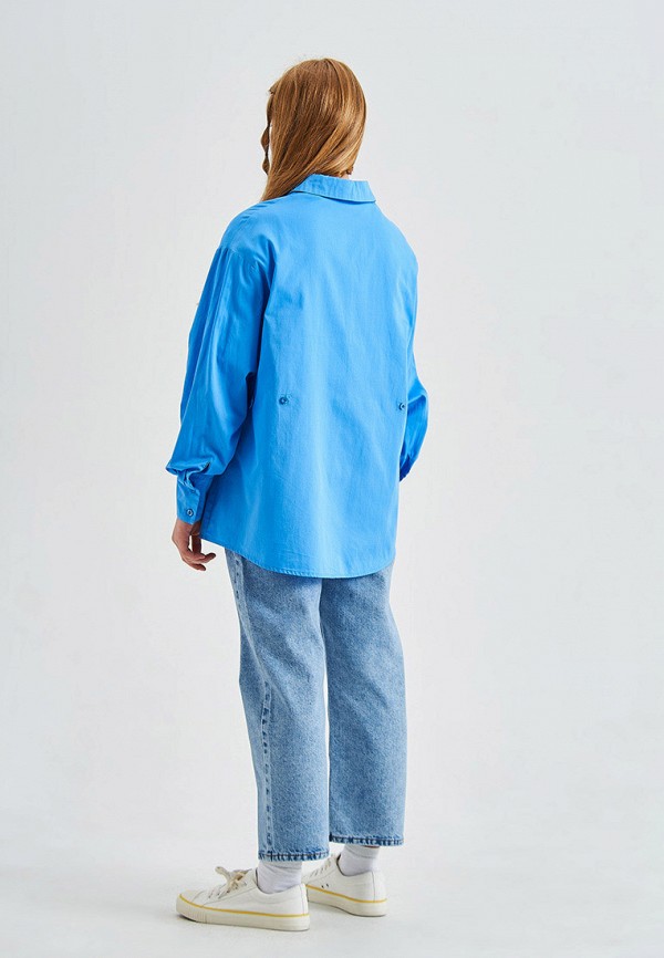 Блуза Smena синий, размер 152, фото 5