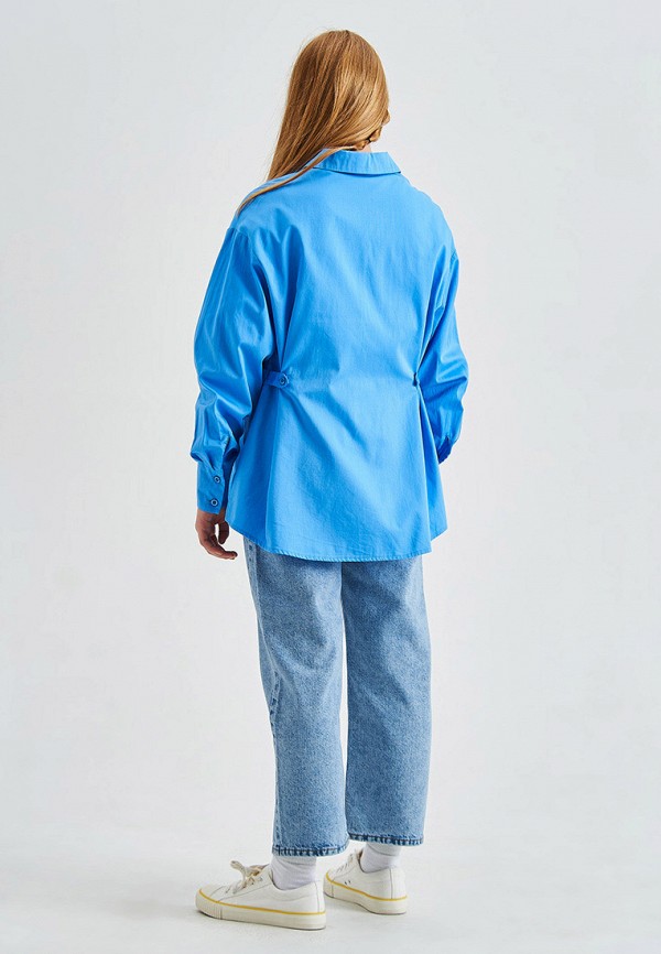 Блуза Smena синий, размер 152, фото 6