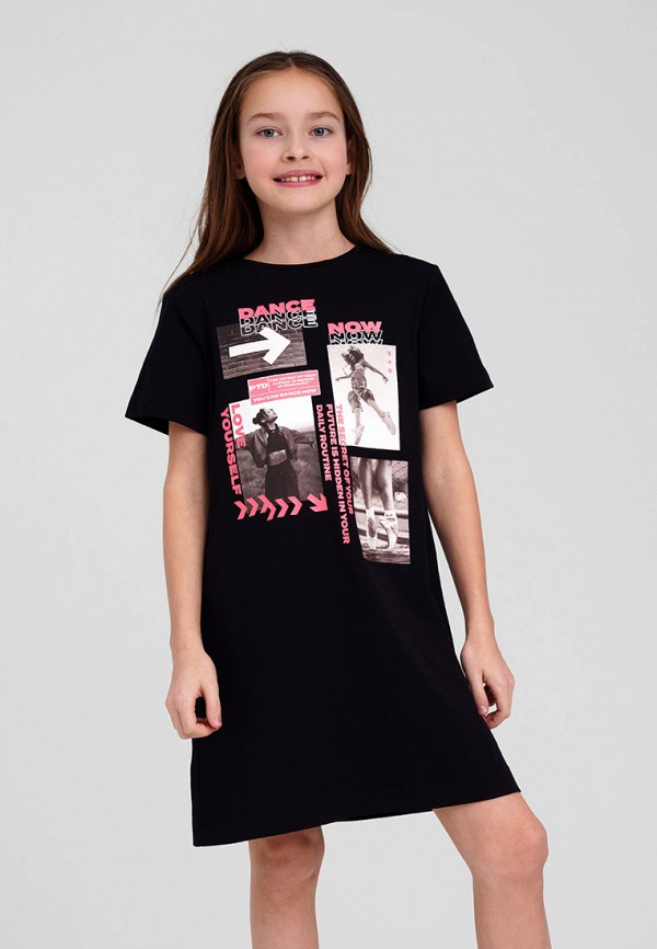 Платье PlayToday черный, размер 128, фото 4