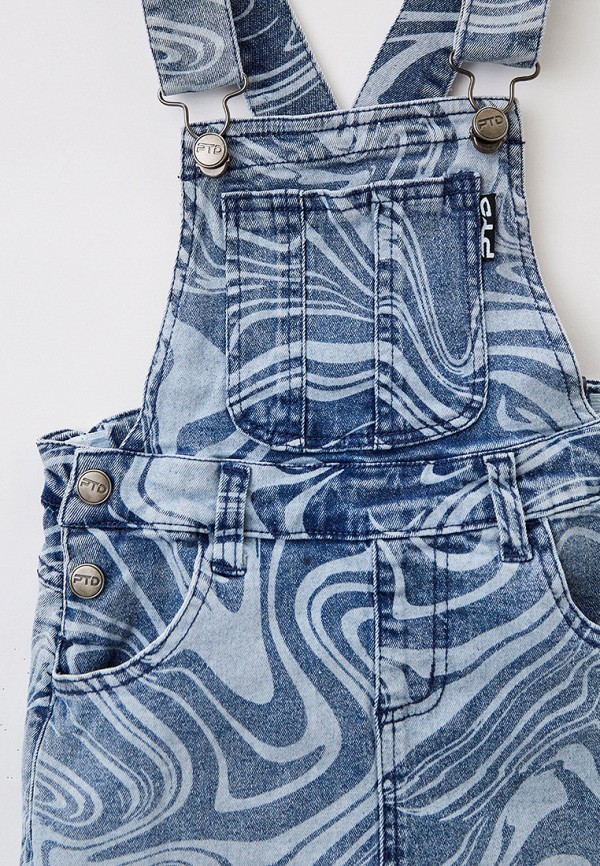 Сарафан PlayToday голубой, размер 110, фото 3