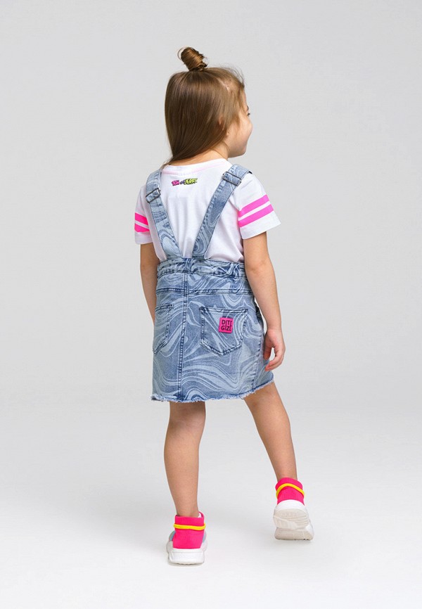 Сарафан PlayToday голубой, размер 110, фото 6