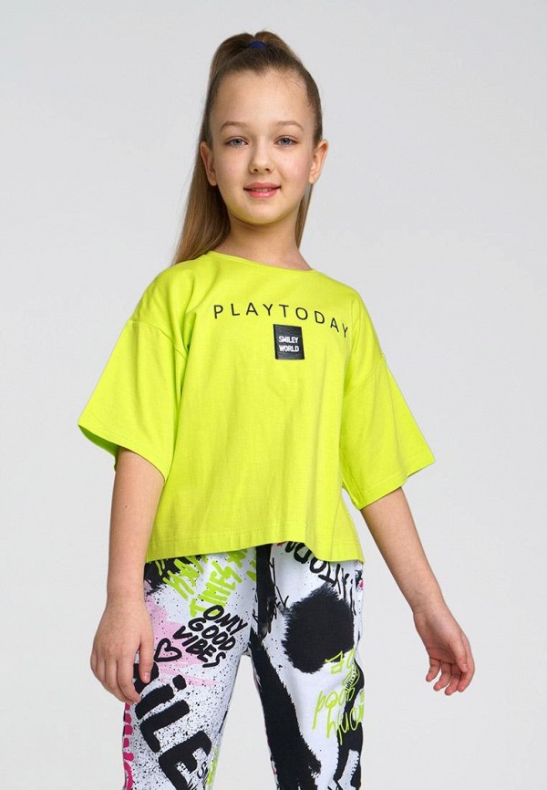 

Футболка PlayToday, Зеленый