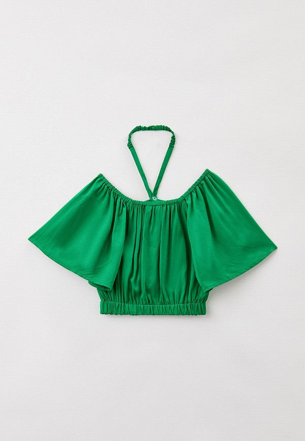 Блуза Smena зеленый, размер 134, фото 2